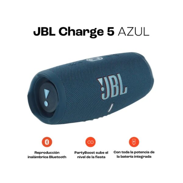 Parlante JBL Charge 5 - Imagen 3
