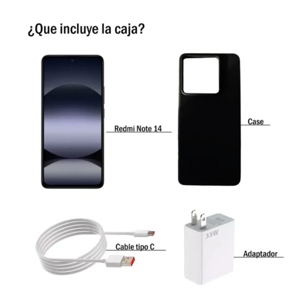 CELULAR XIAOMI NOTE 14 - 256GB - Imagen 5